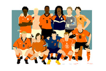 Afbeelding in Gallery-weergave laden, Oranje Legends shirt cream - backprint
