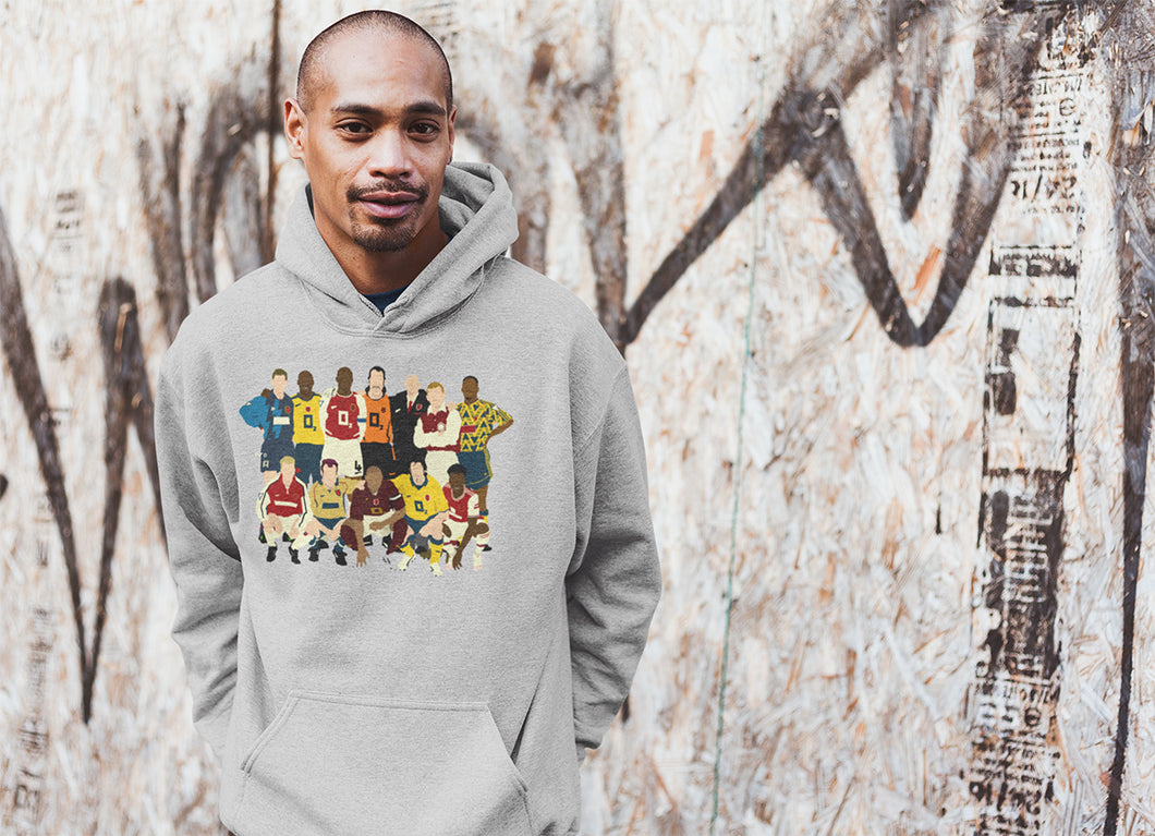 Hoodie 'Arsenal Legends' - grey heathered