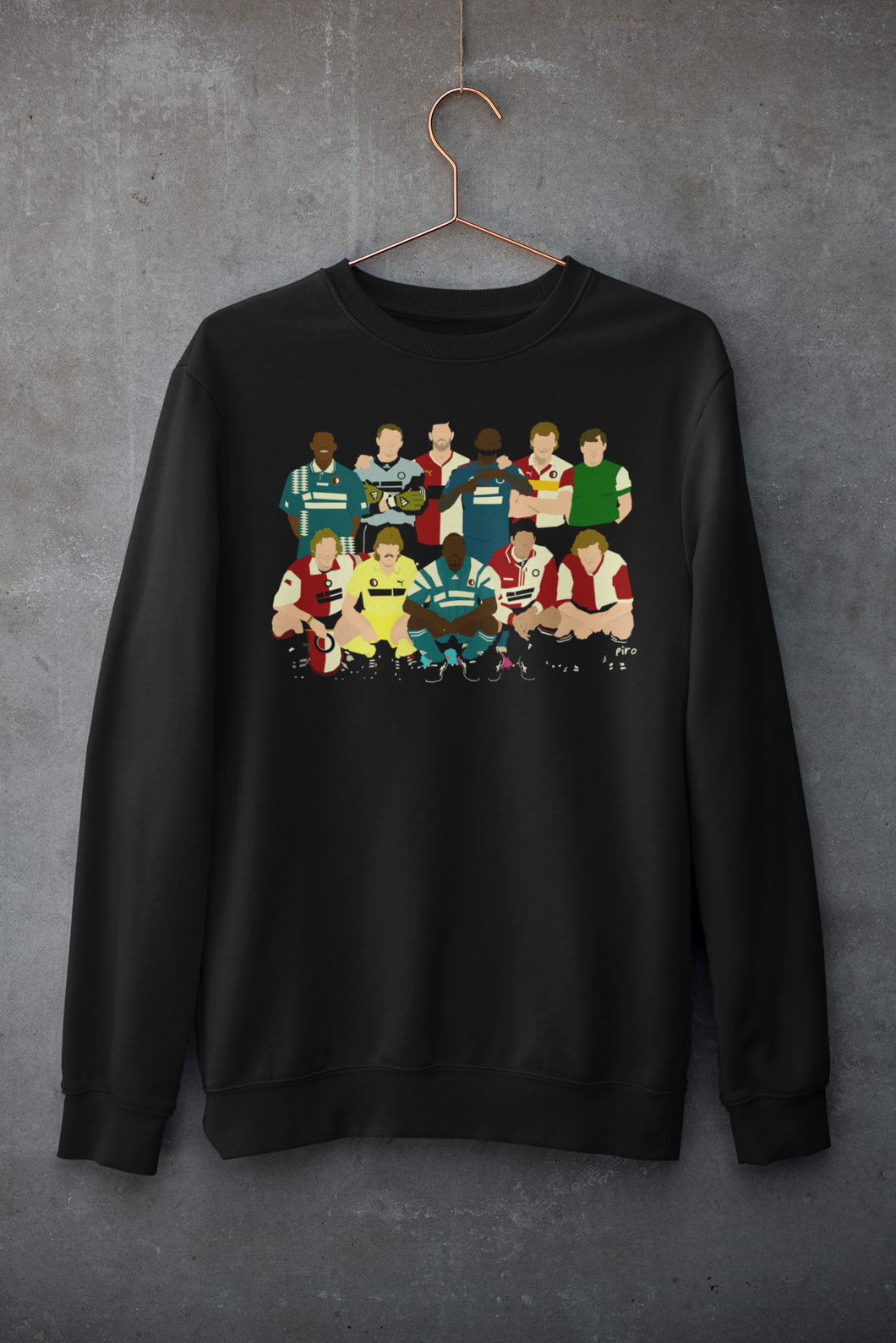 Crewneck 'Rotterdam Legends deel 2' - black