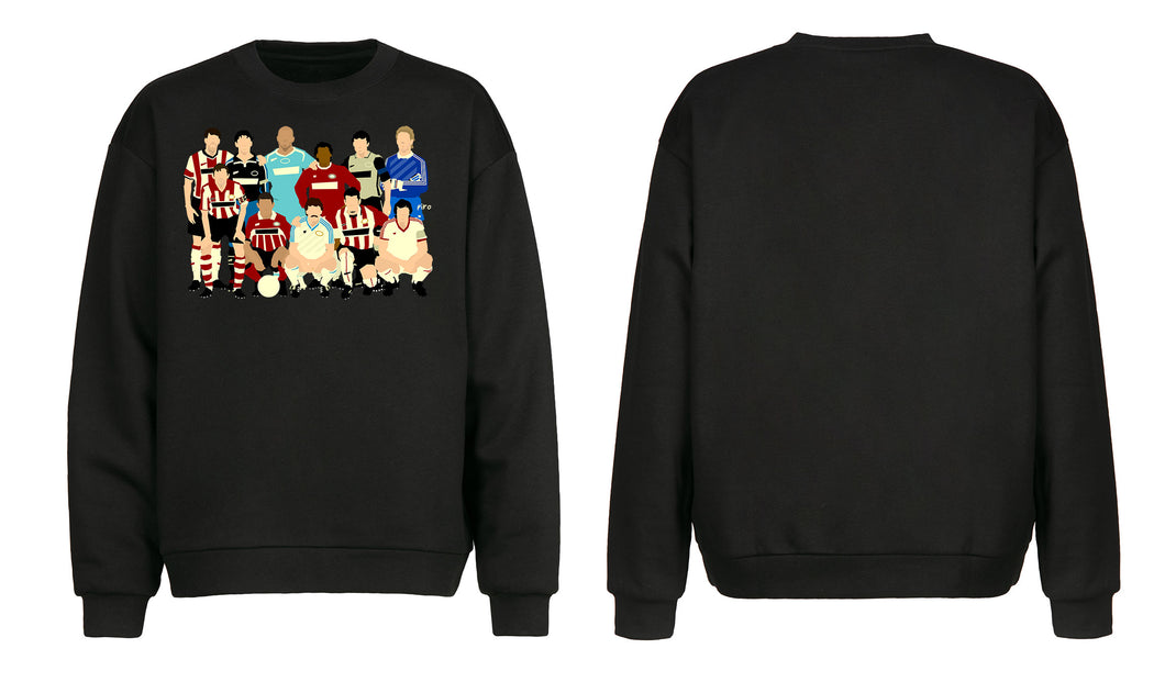 Crewneck 'Eindhoven Legends' - black