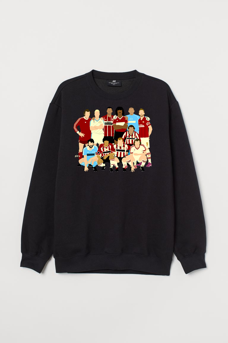 Crewneck 'Eindhoven Legends deel II' - black